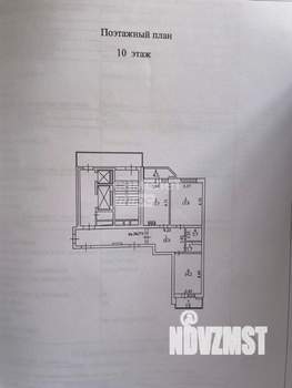 2-к квартира, вторичка, 59м2, 10/16 этаж