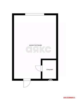 Студия квартира, вторичка, 20м2, 1/5 этаж