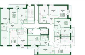 3-к квартира, сданный дом, 80м2, 11/17 этаж