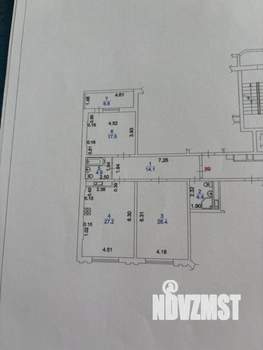 2-к квартира, вторичка, 95м2, 19/20 этаж