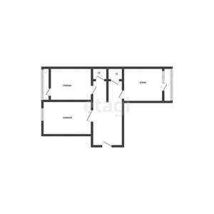 2-к квартира, вторичка, 65м2, 13/17 этаж