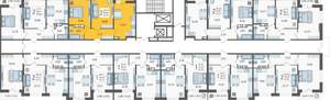 2-к квартира, вторичка, 53м2, 11/12 этаж