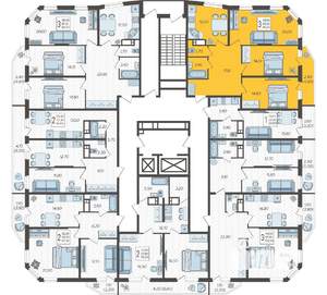 3-к квартира, вторичка, 86м2, 9/16 этаж