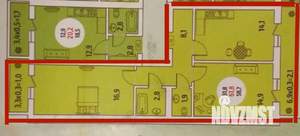 2-к квартира, вторичка, 59м2, 5/6 этаж