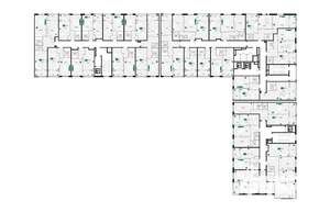2-к квартира, вторичка, 54м2, 4/18 этаж