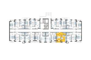 1-к квартира, вторичка, 36м2, 1/12 этаж