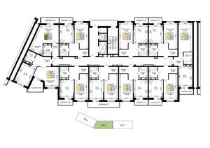 1-к квартира, вторичка, 36м2, 12/15 этаж