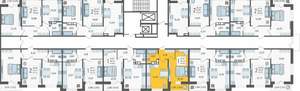 1-к квартира, вторичка, 38м2, 2/12 этаж
