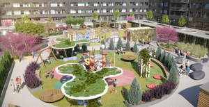 Студия квартира, вторичка, 67м2, 4/24 этаж