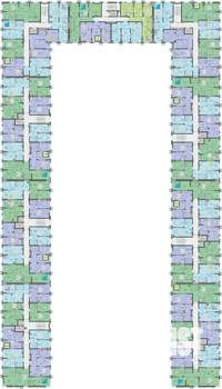 1-к квартира, вторичка, 38м2, 4/9 этаж