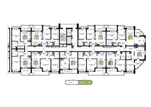 2-к квартира, вторичка, 68м2, 15/16 этаж
