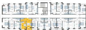 1-к квартира, вторичка, 36м2, 2/12 этаж