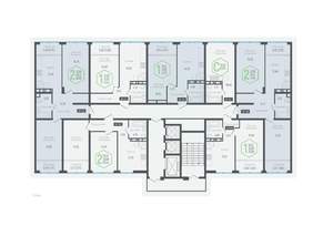 2-к квартира, вторичка, 67м2, 7/24 этаж