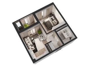 1-к квартира, вторичка, 40м2, 8/18 этаж