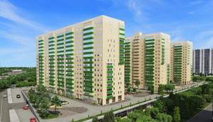 2-к квартира, вторичка, 44м2, 10/17 этаж