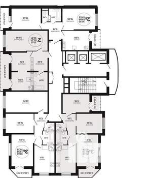 2-к квартира, вторичка, 54м2, 18/24 этаж