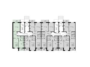 2-к квартира, строящийся дом, 59м2, 1/3 этаж