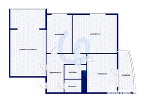 3-к квартира, вторичка, 75м2, 4/16 этаж