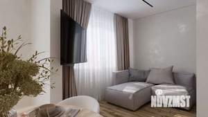 1-к квартира, вторичка, 40м2, 22/25 этаж