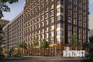 1-к квартира, строящийся дом, 42м2, 3/18 этаж