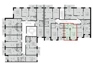 1-к квартира, строящийся дом, 40м2, 2/3 этаж