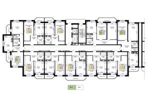 2-к квартира, вторичка, 65м2, 7/19 этаж