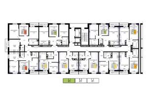 1-к квартира, вторичка, 38м2, 12/16 этаж