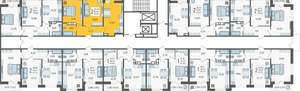 2-к квартира, вторичка, 53м2, 1/12 этаж