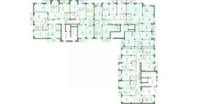 2-к квартира, сданный дом, 65м2, 4/5 этаж