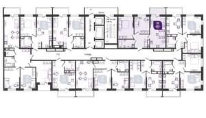 2-к квартира, вторичка, 56м2, 23/24 этаж