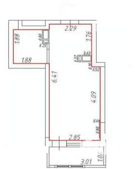 Студия квартира, вторичка, 24м2, 14/20 этаж