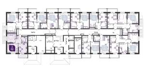 2-к квартира, вторичка, 46м2, 1/24 этаж