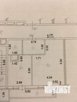 1-к квартира, вторичка, 40м2, 17/17 этаж