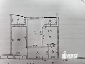 2-к квартира, вторичка, 61м2, 15/19 этаж