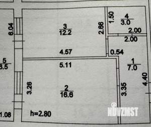 1-к квартира, вторичка, 39м2, 6/7 этаж