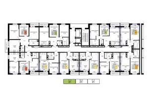 1-к квартира, вторичка, 38м2, 5/16 этаж