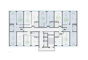 2-к квартира, вторичка, 68м2, 11/24 этаж