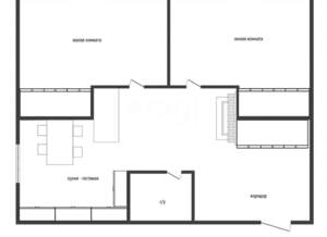 2-к квартира, вторичка, 63м2, 18/19 этаж