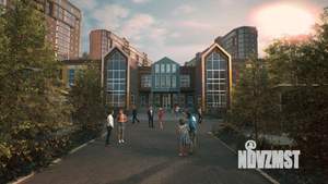 1-к квартира, строящийся дом, 55м2, 7/12 этаж