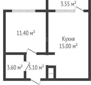 1-к квартира, сданный дом, 31м2, 20/24 этаж