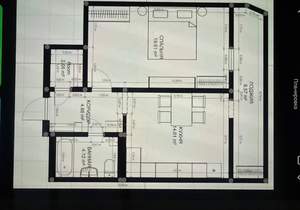 1-к квартира, вторичка, 52м2, 8/16 этаж