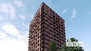 1-к квартира, строящийся дом, 39м2, 6/9 этаж