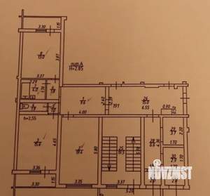 2-к квартира, вторичка, 70м2, 1/16 этаж