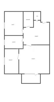 3-к квартира, вторичка, 50м2, 4/5 этаж