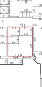 Студия квартира, вторичка, 27м2, 10/21 этаж