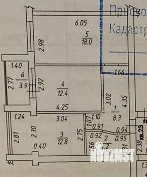 2-к квартира, вторичка, 56м2, 5/5 этаж