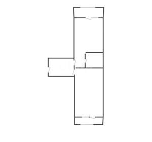 1-к квартира, вторичка, 46м2, 15/16 этаж