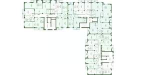 1-к квартира, сданный дом, 40м2, 4/5 этаж