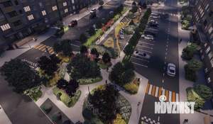 1-к квартира, строящийся дом, 37м2, 19/22 этаж