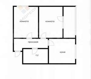 2-к квартира, вторичка, 39м2, 10/16 этаж